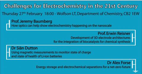Electrochemistry event - 27 Feb 2020