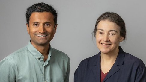 News-Professor Clare Grey and Dr Sai Shivareddy