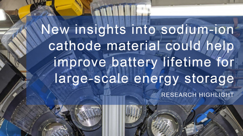 Sodium-ion cathode material improvement to battery lifetime
