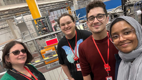 The experimental team