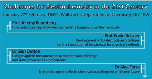 Electrochemistry event - 27 Feb 2020