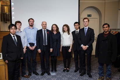 Andy Brown presents 2016 Shell lecture at University of Cambridge