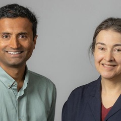 News-Professor Clare Grey and Dr Sai Shivareddy