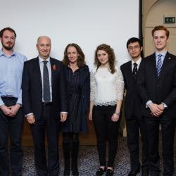 Andy Brown presents 2016 Shell lecture at University of Cambridge