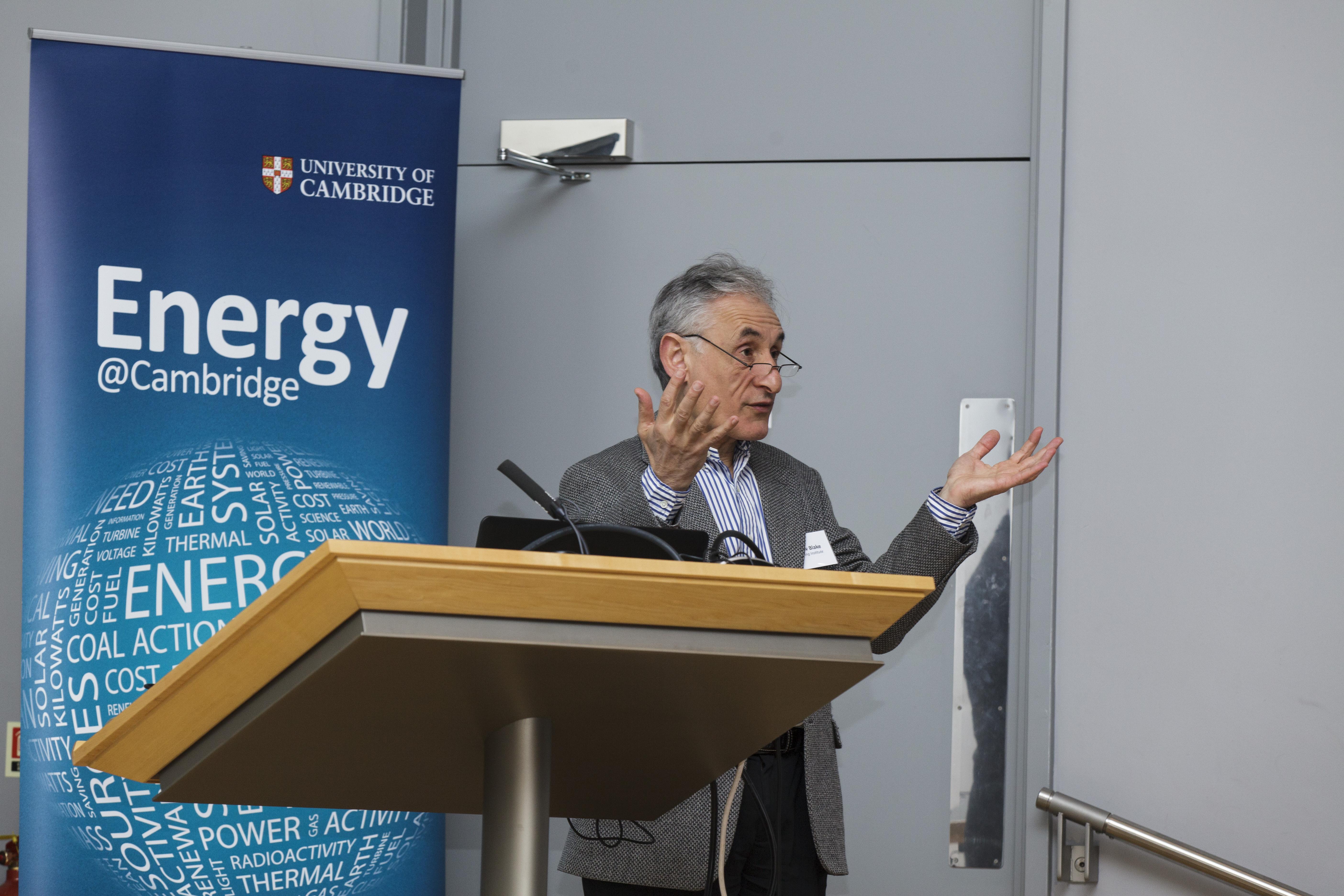 Professor Andrew Blake, Director of The Alan Turing Institute The Alan Turing Institute – Energy Summit