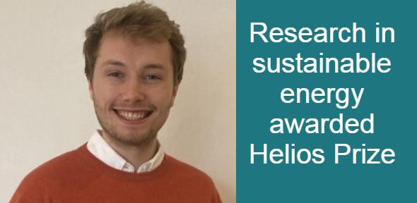Research in sustainable energy awarded Helios Prize
