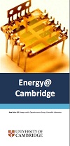 Energy@Cambridgeleafletfront