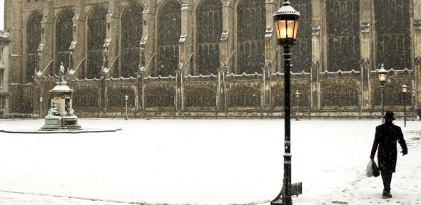 King's College in Snow Credit: Sir Cam