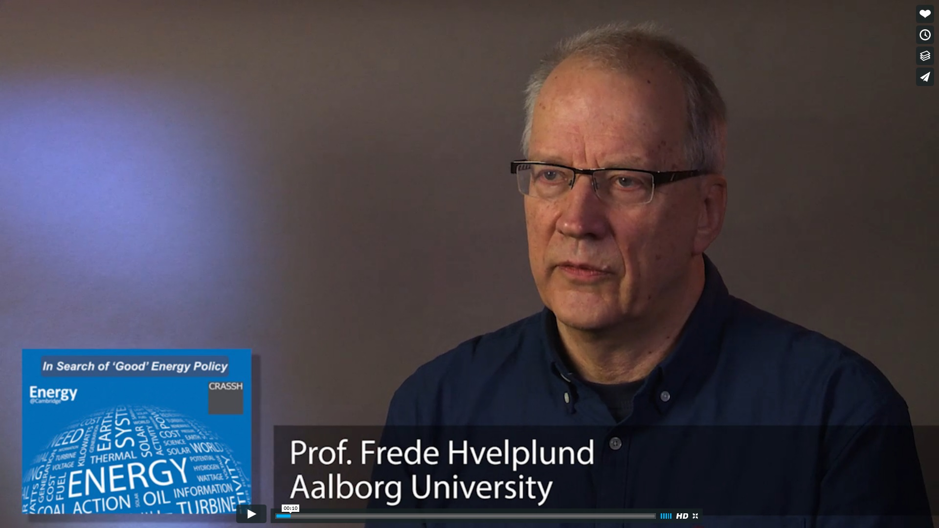 Frede Hvelplund - Good Energy Policy Page