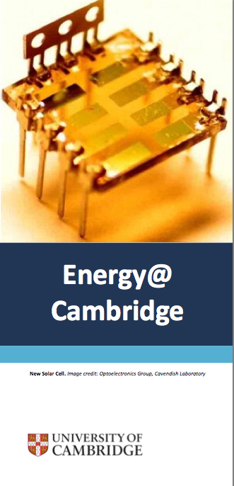 Energy@Cambridge leaflet