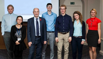 Andy Brown presents 2015 Shell lecture at University of Cambridge