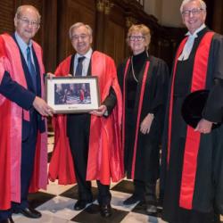 Read more at: UN Secretary-General António Guterres awarded an honorary degree